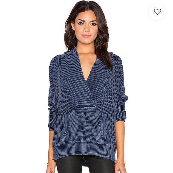 PAIGE Sweaters - Paige Celeste Hoodie in Denim